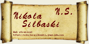 Nikola Silbaški vizit kartica
